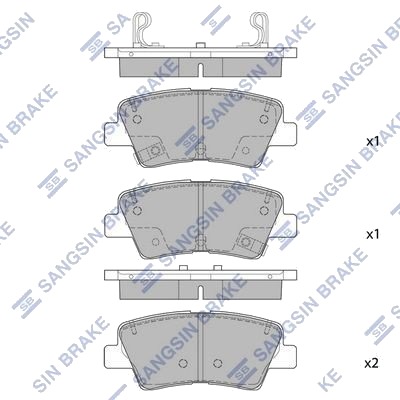 Hi Q SP1846 Bremseklosser
