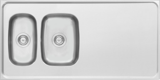 Contura Steel Classic kjøkkenbord rustfritt stål 1200x600x160 mm