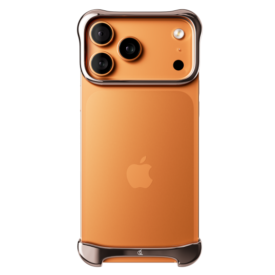 Arc Pulse Mobildeksel i Aluminium til iPhone 17 Pro Max - Rose Bronse