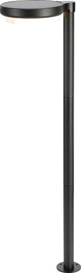 Markslöjd Solcellestanglampe Frame Svart Solcellelamper