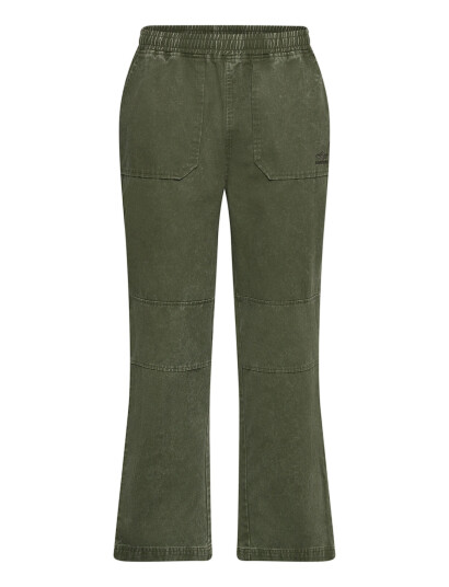 Umbro Washed Drill Pant - Khaki green - S