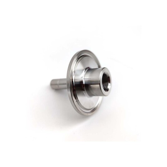 Carbonation Stone Adapter 2" tri-clamp Med 1/4" NPT og 9,5mm duotight