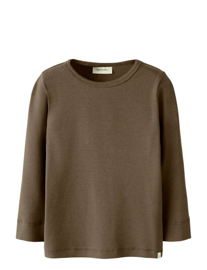 Lil"Atelier Nmngayo Ls Slim Top Lil Noos Brown 110 Lil"Atelier Nmngayo Ls Slim Top Lil Noos Brown 110