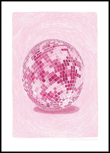 Pandc Discoball Copy 2 Plakat / 30x40cm