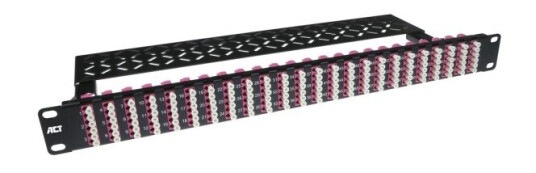 Act Fiber Panel High Density 96 Connections / 192 Fibers Lc Multimode Om4 (Fa2100)