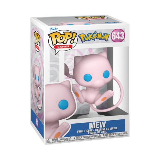 Funko Pop! Vinyl Pokemon figur Mew - Samlefigur til dekorasjon Funko Pop! Vinyl Pokemon figur Mew - Samlefigur til dekorasjon