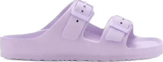 Mango Rubberised Buckle Sandals Purple 33