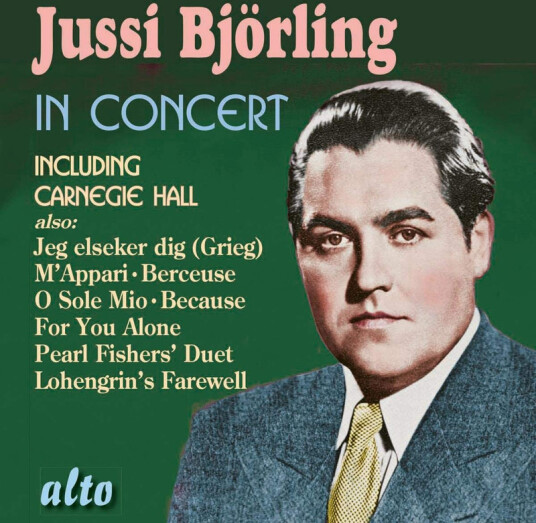 Jussi Björling Jussi Bjorlin In Concert CD