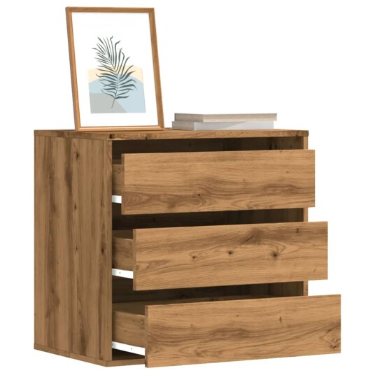 Kommode artisan eik 60x41x58 cm konstruert tre Kommode artisan eik 60x41x58 cm konstruert tre