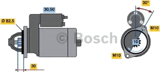 BOSCH 0 986 013 390 Starter