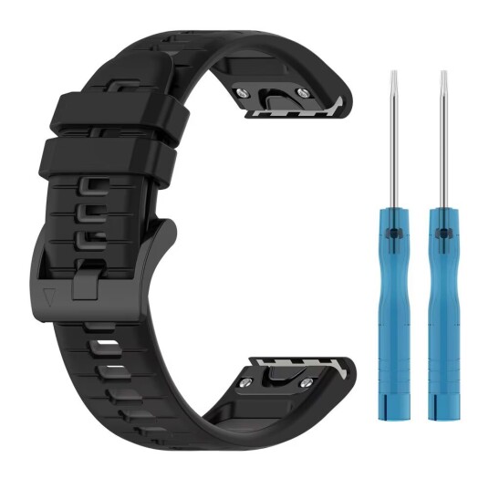 INF Hurtigutløsende horisontale linjer Tofarget armbåndsklokkerem for Garmin Fenix
