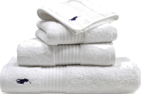 Ralph Lauren Home Player Wash Towel White 33X33CM Ralph Lauren Home Player Wash Towel White 33X33CM
