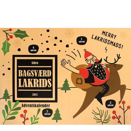 Adventskalender 4 luker Bagsværd Lakrids