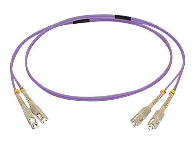 C2G 7m SC/SC OM4 LSZH Fibre Patch - Purple - koblingskabel - 7 m - purpur