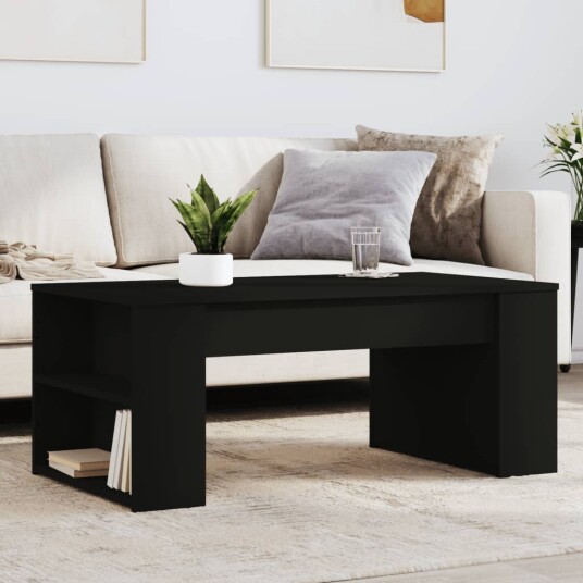  Salongbord svart 102x55x42 cm konstruert tre 831854