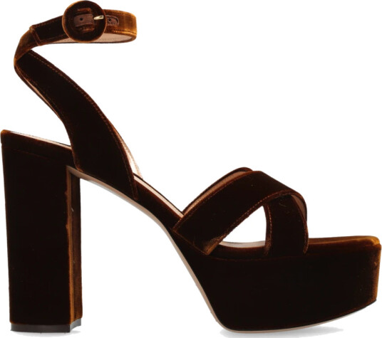 Gianvito Rossi Dame Sko Brun 37 EU, Gianvito Rossi Dame Sko Brun 37 EU,