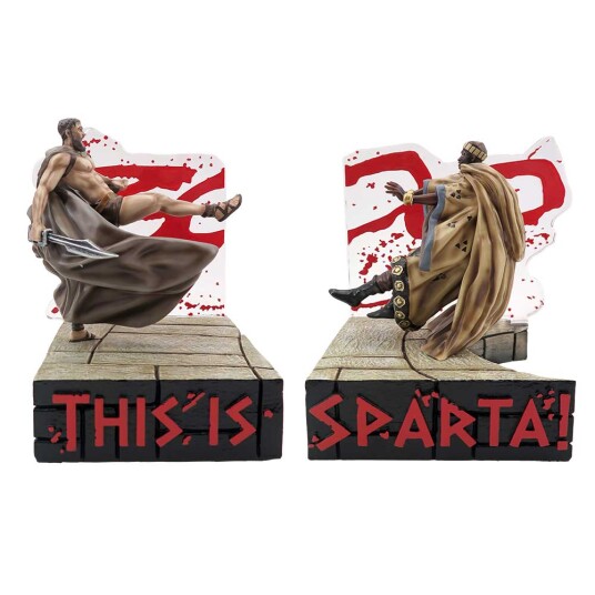 Nemesis Now 300 Bokstøtter "This is Sparta" i Harpiks 18 x 29 cm