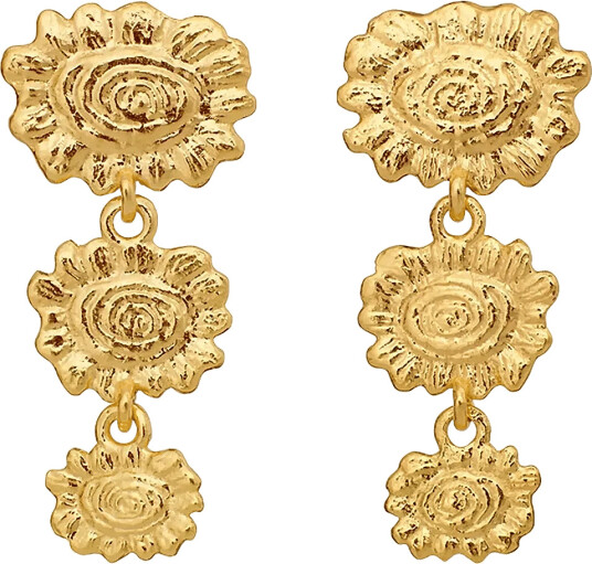 Maanesten Cai Earrings Gold ONE SIZE