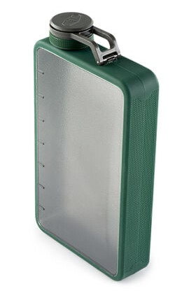 GSI Outdoors Gsi 16 Fl. Oz. Boulder Flask Green 473 Ml