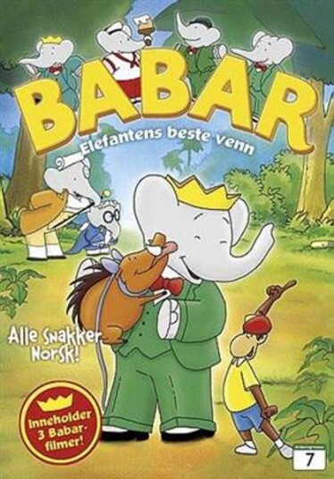 Babar 3 Elefantens Beste Venn DVD Babar 3 Elefantens Beste Venn DVD