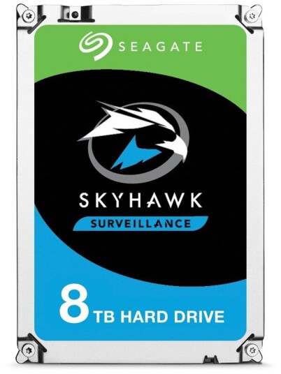 Seagate SkyHawk 8TB Harddisk 7200RPM SATA-600 3.5" Intern HDD med 256MB Cache Seagate SkyHawk 8TB Harddisk 7200RPM SATA-600 3.5" Intern HDD med 256MB Cache