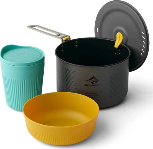 Sea To Summit Frontier UL One Pot Cook Set 3 pieces Multi OneSize, MULTI