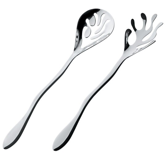 Alessi Mediterraneo salatsett rustfritt stål Alessi Mediterraneo salatsett rustfritt stål