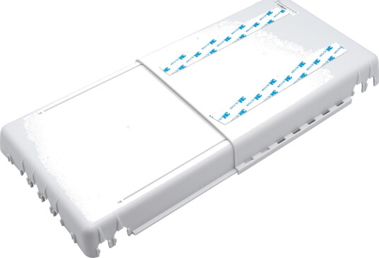 Downlightboks justerbar med tape hvit