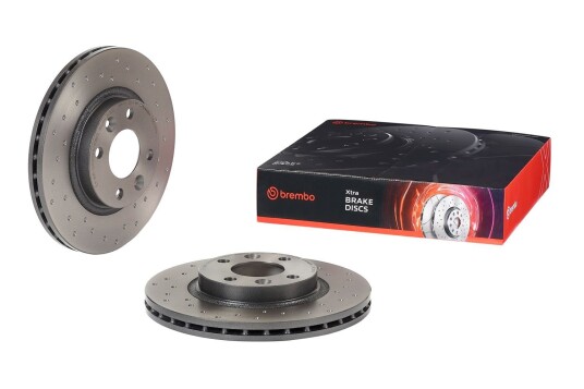 Bremseskive BREMBO 09.C285.1X Bremseskive BREMBO 09.C285.1X