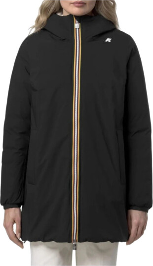 K Way Dame Frakker Svart XL,