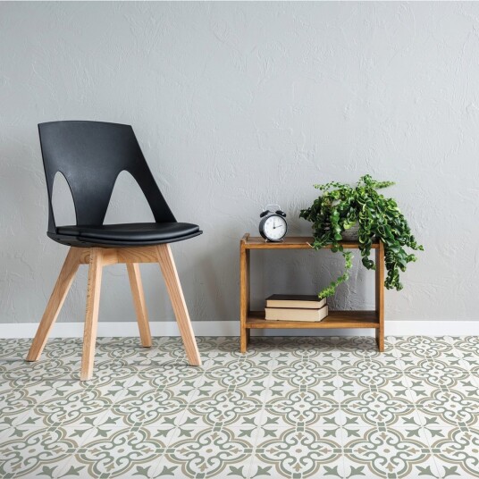 D C Fix Classic Selvklebende Gulvfliser Motif Green D C Fix Classic Selvklebende Gulvfliser Motif Green