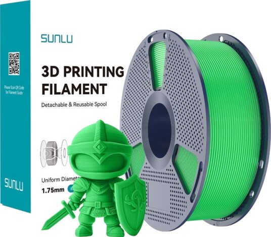 Sunlu Pla+ Filament (Green)