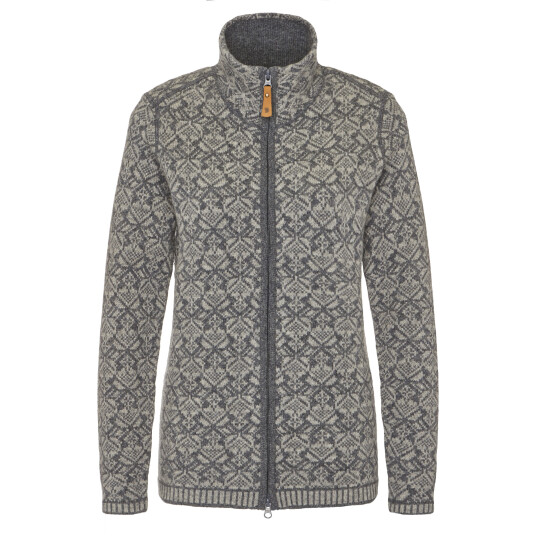 Fjellreven SNOW CARDIGAN W  GREY