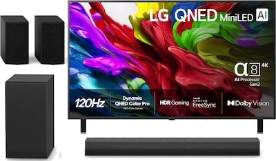 LG 55"" QNED85 evo AI MiniLED 4k smart-TV U144506O719-BNDL LG 55"" QNED85 evo AI MiniLED 4k smart-TV U144506O719-BNDL