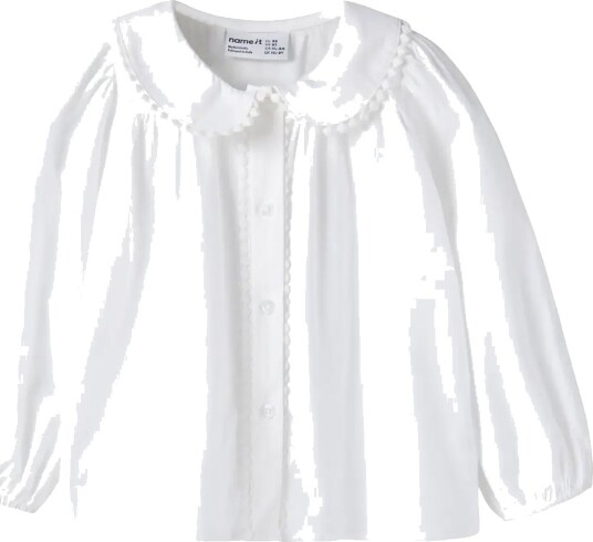 Name It Nmflilkan Ls Shirt White 86