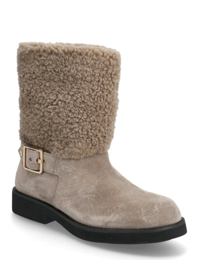 BOSS Eleri_Bootie_Frsdbk - Beige - 37 BOSS Eleri_Bootie_Frsdbk - Beige - 37