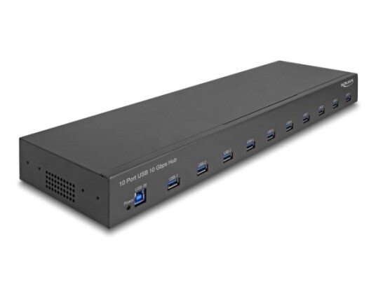 Delock 19? Industrial Hub 10 X Usb 10 Gbps Type-A