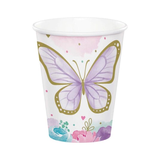 Pappkopper Sommerfugl Pk/8 