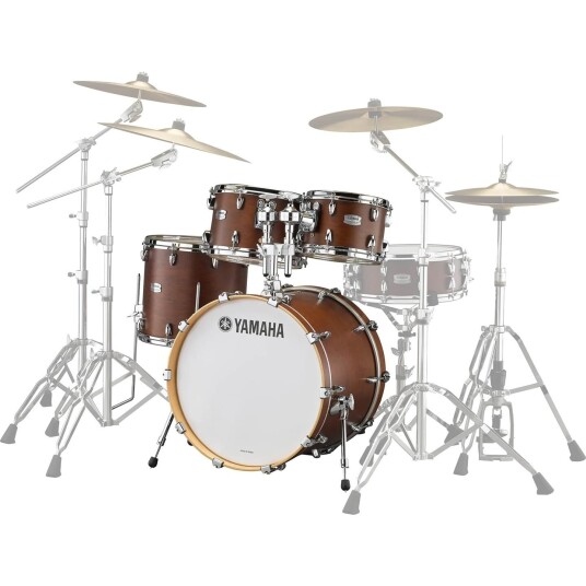Yamaha Tour Custom 20" Shell Pack Chocolate Satin 20,14,12,10