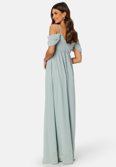 Bubbleroom Occasion Luciana Gown Dusty green 42
