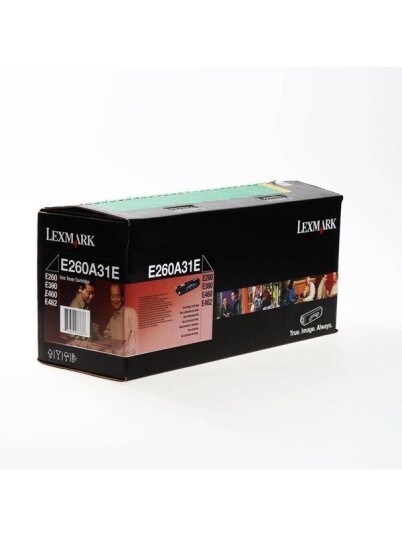 Lexmark E260A31E Toner Black - Laser toner Svart