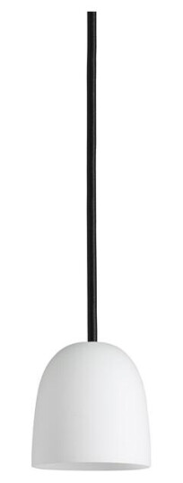 Piet Hein Super 90 Taklampe Opal med Sort Ledning Piet Hein Super 90 Taklampe Opal med Sort Ledning
