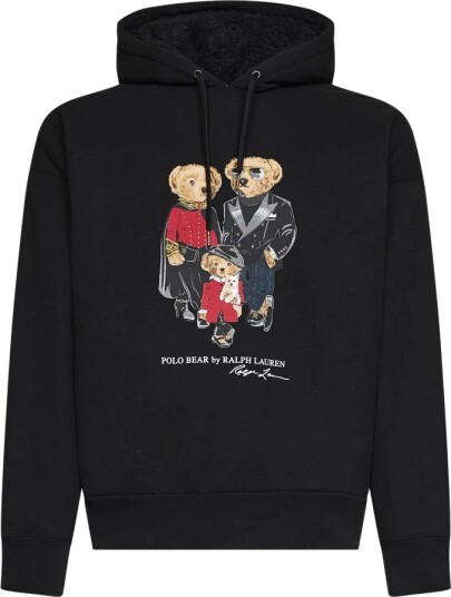 Polo Ralph Lauren Polo Bears Fleece Hoodie POLO BLACK S Polo Ralph Lauren Polo Bears Fleece Hoodie POLO BLACK S