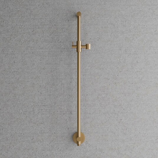 Scandtap Harmonized dusjstang, børstet gull champagne 700 mm Scandtap Harmonized dusjstang, børstet gull champagne 700 mm