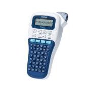 Brother P-Touch PT-H107B  Etikettmaker  S/H  termotransfer  Rull (1,2 cm)  180 dpi  inntil 20 mm/sek  kutter  2-linjers utskrift  hvit blå