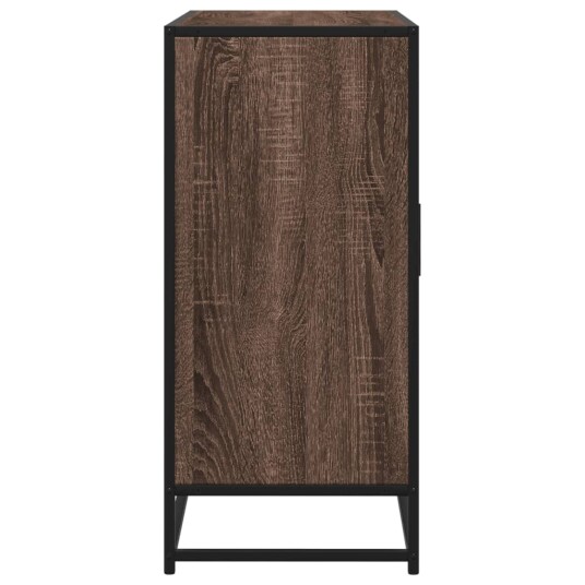 Skjenk brun eik 92x35x76 cm konstruert tre 8721102923357