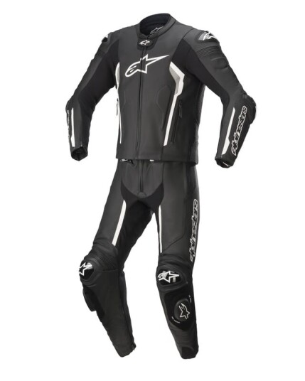 Alpinestars Missile V2 2-Delt Skinndress Svart/Hvit S