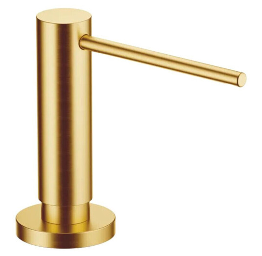 Dornbracht Såpedisepenser med rosett Børstet Messing (23kt Gull)