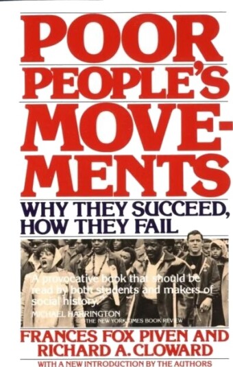 Poor People'S Movements Av Frances Fox Piven, Richard Cloward