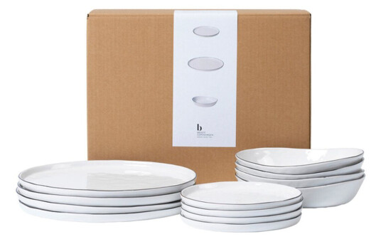 Broste Copenhagen Nordic Salt servise sett 12 deler